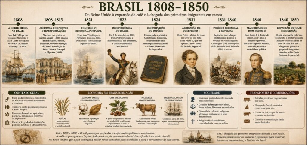 O Brasil no início do século 19