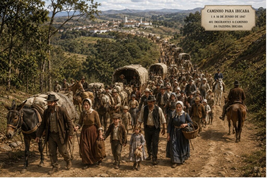 A viagem pela Serra do Mar